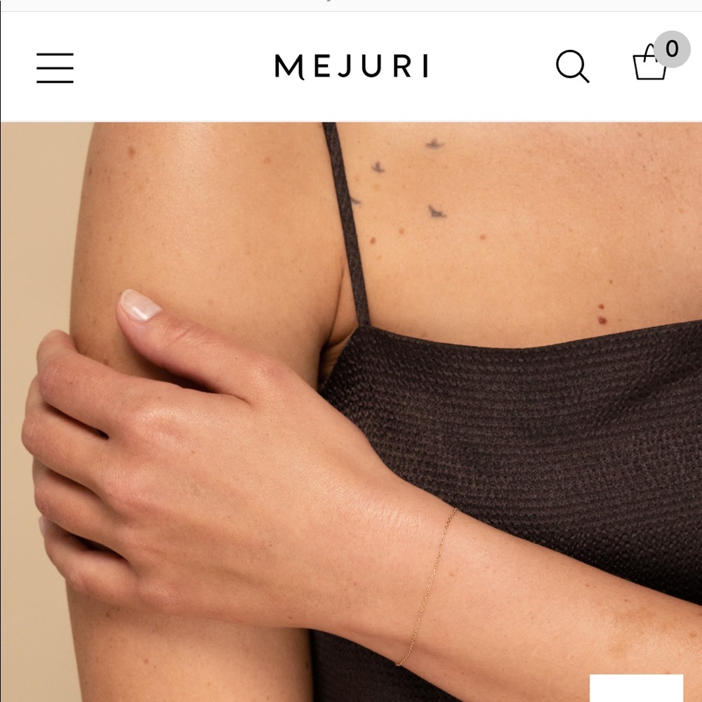 [NIB] Mejuri - 14k gold bracelet